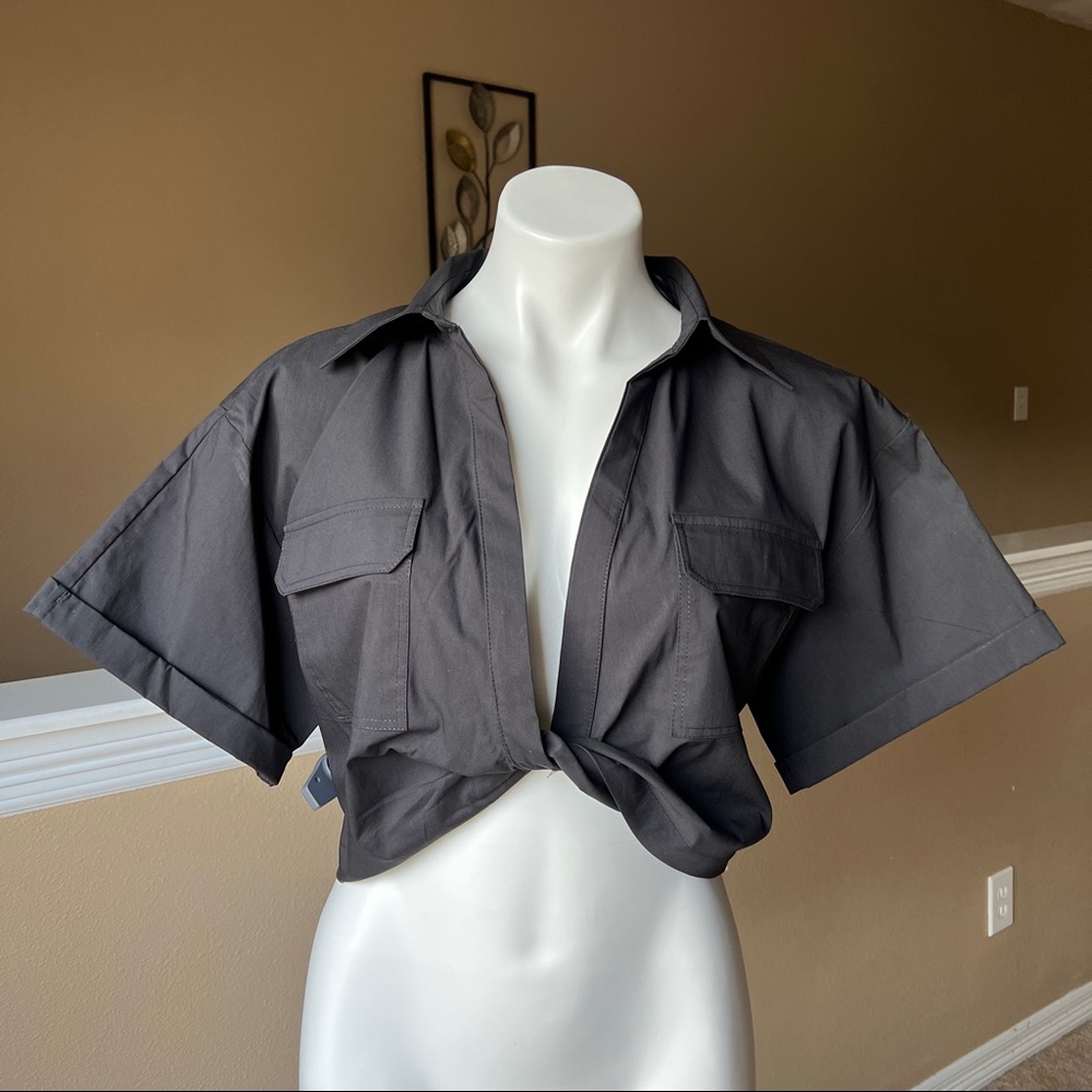 ZARA CROP TOP WITH KNOT  | 4688/005 |